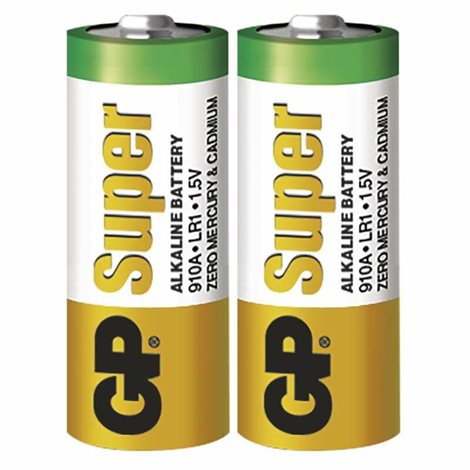 B1305 Alkalická speciální baterie GP 910A (LR1) 1,5V, 2BL 1