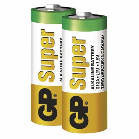 B1305 Alkalická speciální baterie GP 910A (LR1) 1,5V, 2BL 2