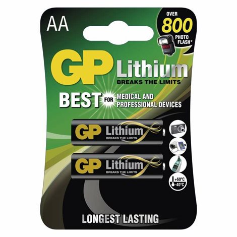 GP15LF GP BATERIE LITHIOVÁ FR6 2BL 1