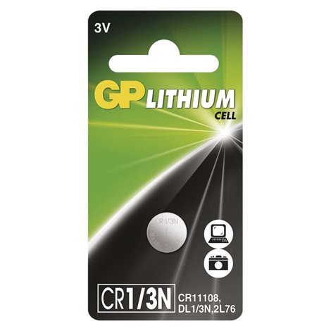 B15711 GP lithiová knoflíková baterie CR1/3N 1BL 2