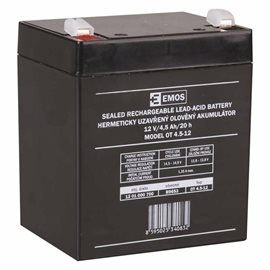 B9653 Bezúdržbový olověný akumulátor 12 V/4,5 Ah, faston 4,7 mm
