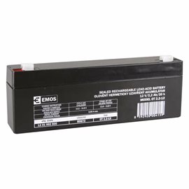 B9672 AKU. SLA 12V 2,2AH FAST.4,7 MM
