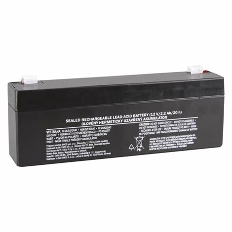 B9672 AKU. SLA 12V 2,2AH FAST.4,7 MM 2