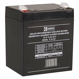 B9679 E1250 AKUM  SLA 12V 5Ah FA6,3
