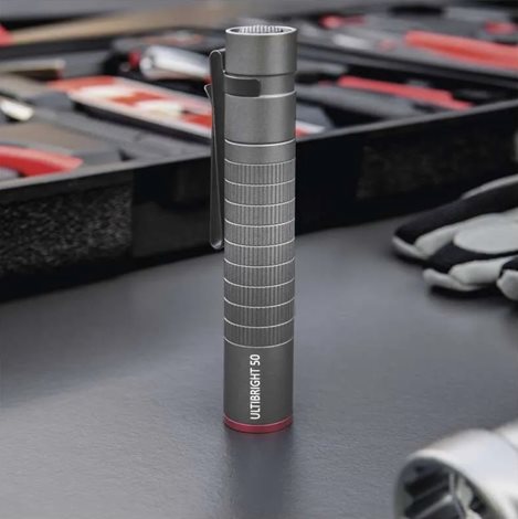 P3150 CREE LED kovová svítilna Ultibright 50 100lm 1x AAA 14