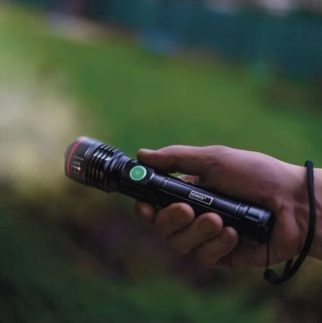P3116 LED nabíjecí kovová svítilna 600lm 2000mAh 11
