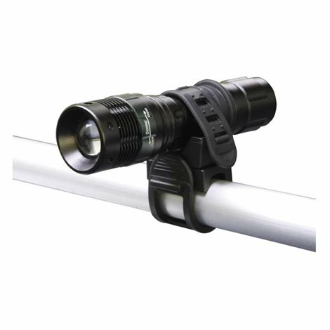 P3839 LED kovová svítilna 3W 3xAAA + držák 3