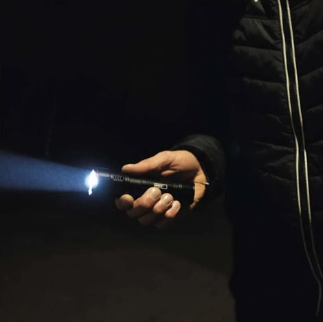 P3114 LED svítilna kovová 330lm 3x AAA FOKUS 6