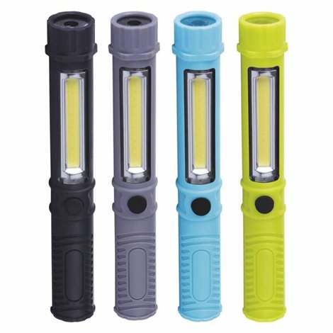 P3897 COB LED ruční svítilna 230lm 3x AAA 5