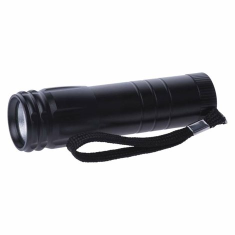 P4705 COB LED ruční kovová svítilna 100lm 3x AAA 4