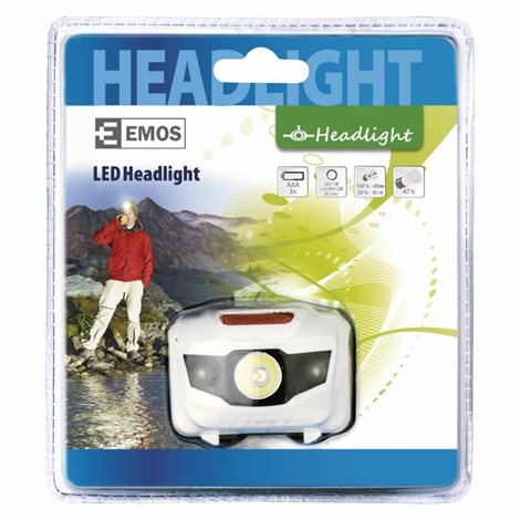 P3521 ČELOVKA 3LED 3×AAA 4