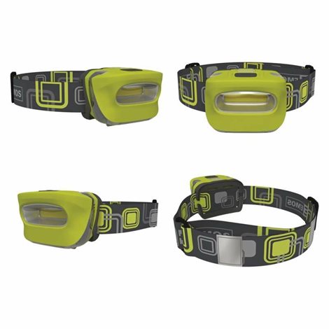 P3528 Čelovka na 3× AAA, 1x COB LED 2W 6