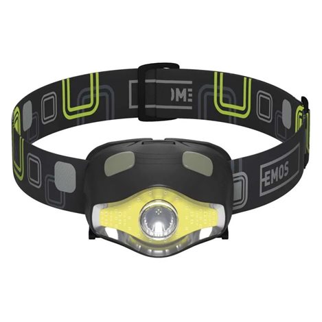 P3536 ČELOVKA 3W LED + COB 2