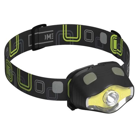 P3536 ČELOVKA 3W LED + COB 3