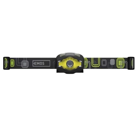 P3536 ČELOVKA 3W LED + COB 4