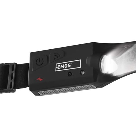 P3541 NABÍJECÍ ČELOVKA COB + LED 8