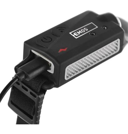 P3541 NABÍJECÍ ČELOVKA COB + LED 9