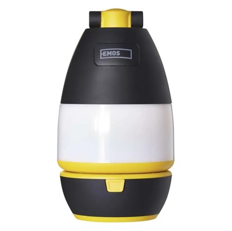 P4008 LED multifunkční kempingová svítilna 215lm 3x AA 2