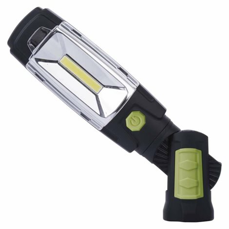 P4518 COB LED + LED nabíjecí pracovní svítilna 380lm 2500mAh 7