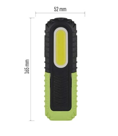 P4531 COB LED nabíjecí pracovní svítilna 400lm 2000mAh 17