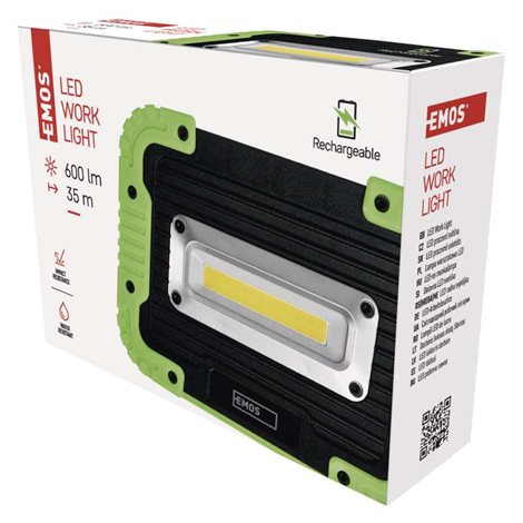P4534 LED NABÍJECÍ PRACOVNÍ REFLEKTOR 5W COB 8