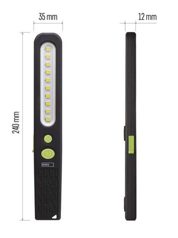 P4538 SMD LED nabíjecí svítilna 700lm 1200mAh 11