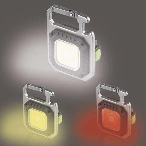 P4714 COB LED NABÍJECÍ PŘÍVĚŠKOVÁ SVÍTILNA 750 LM 5