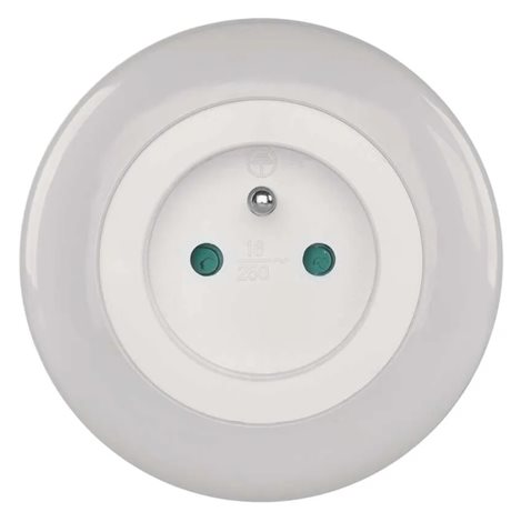 P3320 NOČNÍ SVĚTLO+ZÁSUV. 3 LED 230V 3