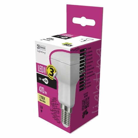ZQ7220 LED CLS R50 6W E14 WW 5