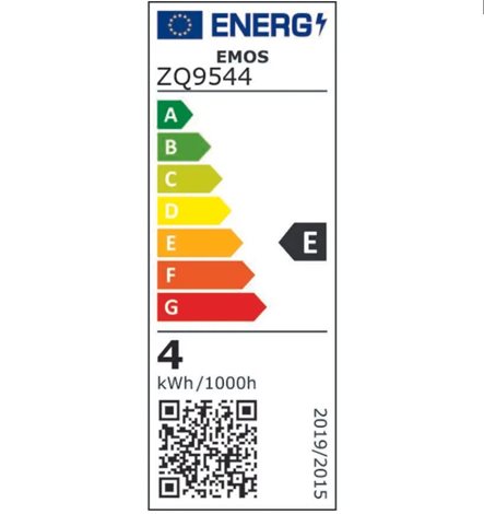 ZQ9544 LED CLS JC 4W(40W) 470lm G9 WW 3