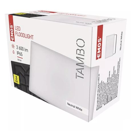 LED Reflektor TAMBO ZS2531 16,5x5,5x11,4cm 30W 2400lm 4000K IP65 8
