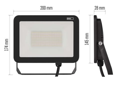 ZS2642 LED REFLEKTOR PROFI 50W 5500LM 10