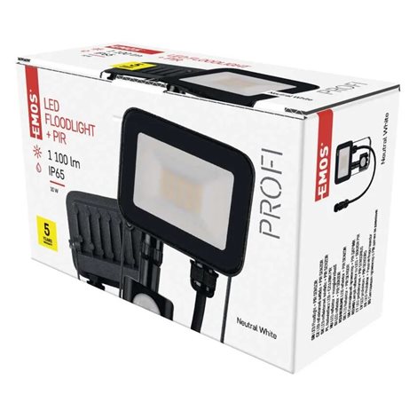 ZS2712 LED REFLEKTOR PROFI 10W 1100LM PIR 13