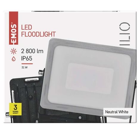 LED Reflektor ILIO ZS2530 17,8x5,5x13,4cm 30W 2400lm 4000K IP65 14