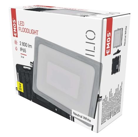 LED Reflektor ILIO ZS2530 17,8x5,5x13,4cm 30W 2400lm 4000K IP65 15