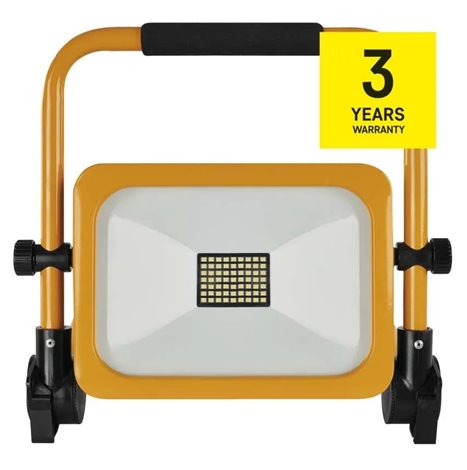 LED Reflektor s akumulátorem ZS2832 29,2x21,9x27,3cm 30W 3000lm 6500K IP54 2
