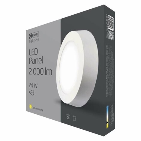 ZM5151 LED přisazené svítidlo PROFI bílé kruh, 30cm, 24W, 2000lm, 3000K 6