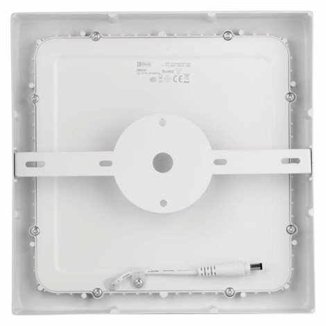 ZM6141 LED přisazené svítidlo PROFI bílé čtverec, 22,5x22,5cm, 18W, 1500lm, 3000K 3