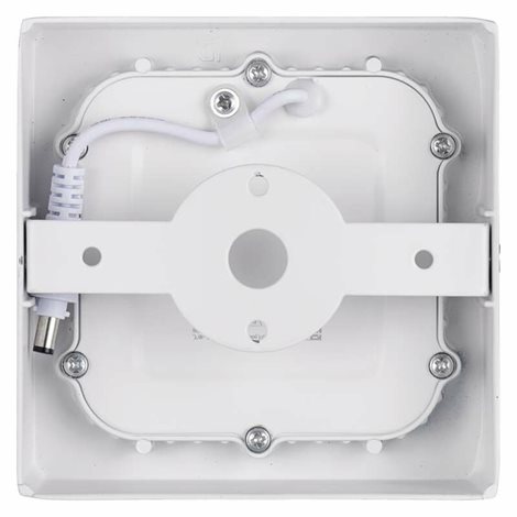 ZM6122 LED přisazené svítidlo PROFI bílé čtverec, 12x12cm, 6W, 450lm, 4000K 3
