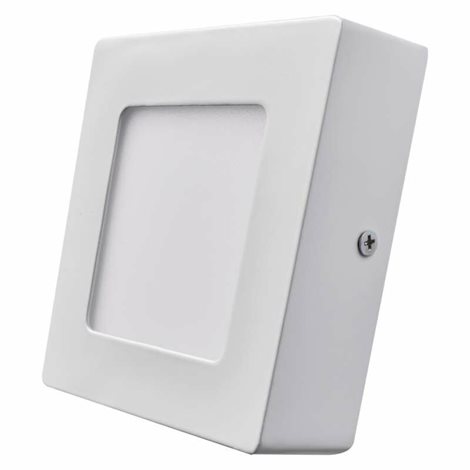 ZM6122 LED přisazené svítidlo PROFI bílé čtverec, 12x12cm, 6W, 450lm, 4000K 4