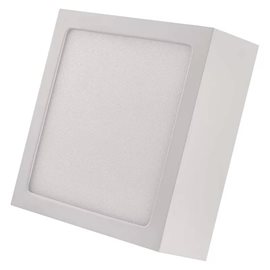 ZM6123 LED přisazené svítidlo NEXXO bílé čtverec 7,6W, 680lm, 3000-4000K, IP40, 12x12cm