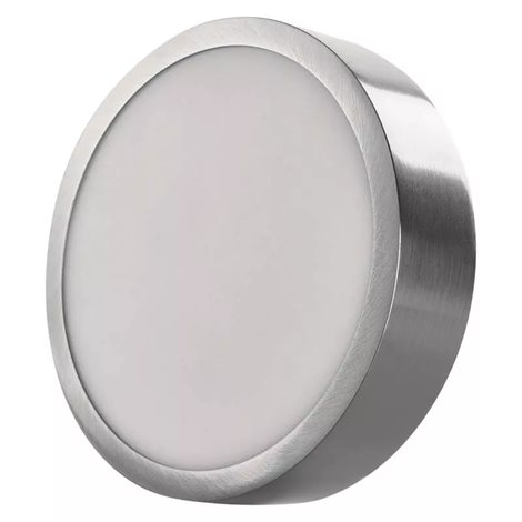 ZM5233 LED přisazené svítidlo NEXXO broušený nikl kruh, 17cm, 12,5W, 1100lm, 3000-4000K 1