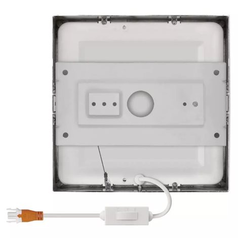 ZM6233 LED přisazené svítidlo NEXXO broušený nikl čtverec, 17x17cm, 12,5W, 1100lm, 3000-4000K 2