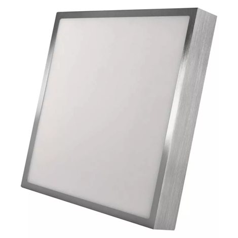 ZM6253 LED přisazené svítidlo NEXXO broušený nikl čtverec, 30x30cm, 28,5W, 2700lm, 3000-4000K 1