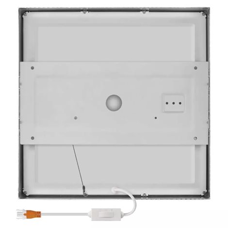 ZM6253 LED přisazené svítidlo NEXXO broušený nikl čtverec, 30x30cm, 28,5W, 2700lm, 3000-4000K 2