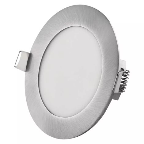 ZD1223 LED podhledové svítidlo NEXXO stříbrné kruh 7W, 480ln, IP40, 3000-4000K, 12cm 1