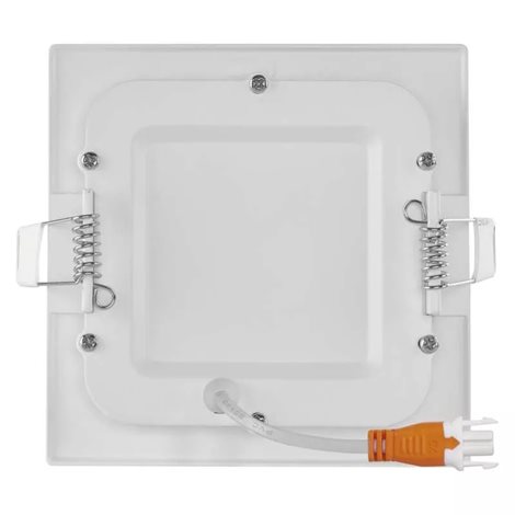 ZD2124 LED podhledové svítidlo NEXXO bílé čtverec 7W, 450lm, 3000K, IP40, 12x12cm 5