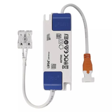 ZD2333 LED podhledové svítidlo NEXXO černé čtverec 12,5W, 1050lm, 3000-4000K, IP40, 17x17cm 6