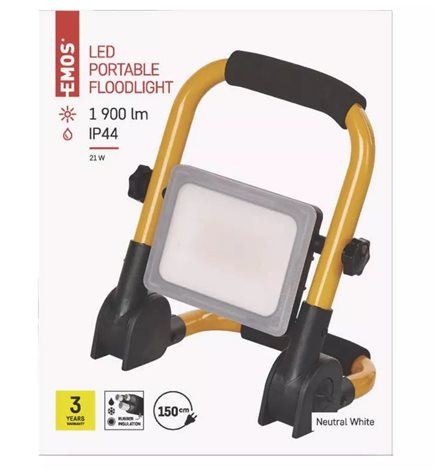 ZS3322 PŘENOSNÝ LED REFLEKTOR 21W 1900LM NW 14