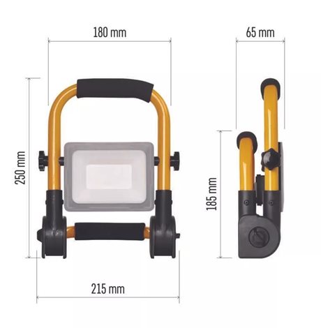 ZS3322 PŘENOSNÝ LED REFLEKTOR 21W 1900LM NW 16